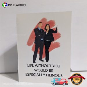Benson And Stabler Life Without You Would Be Especially Heinous Law and Order Poster