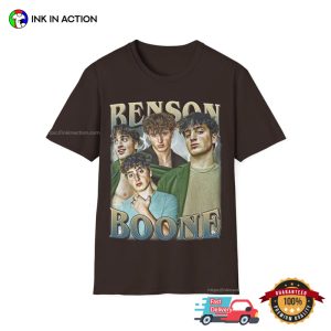 Benson Boone Highlights Vintage Graphic Tee 3