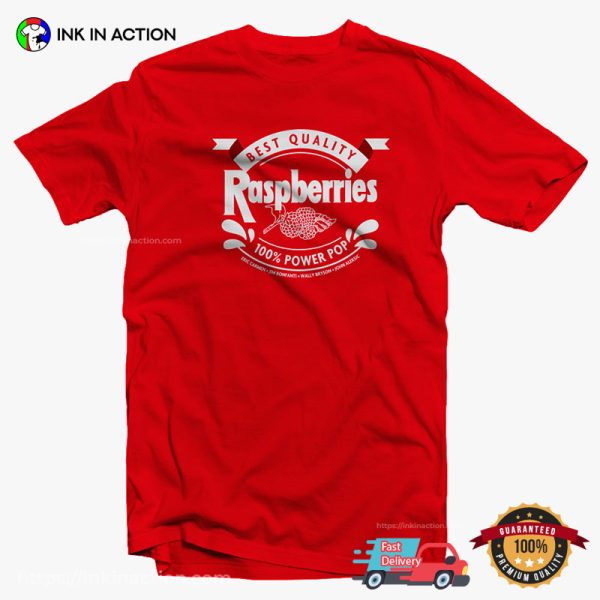 Best Quality Raspberries Eric Carmen Hits T-shirt