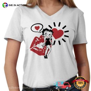Betty Boop Valentines Day Cartoon Classic T-Shirt
