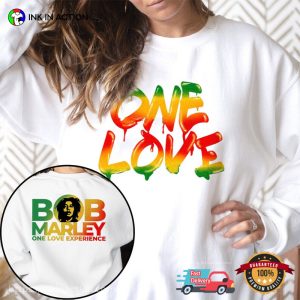 Black History Month bob marley one love shirt 2