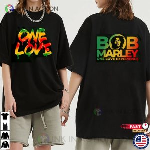 Black History Month Bob Marley One Love Shirt