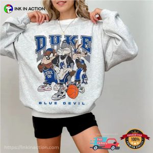 Blue Devil Looney Tune Duke Basketball Shirt