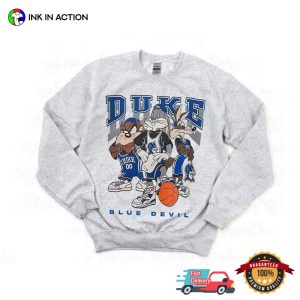 Blue Devil Looney Tune Duke Basketball Shirt