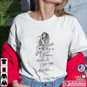 Bob Marley Get Up Stand Up Stand Up For Your Rights Fan Art T-shirt, Bob Marley Apparel