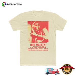 Bob Marley & The Wailers 1979 Vintage Ivory Coast Poster bob marley vintage t shirt 2