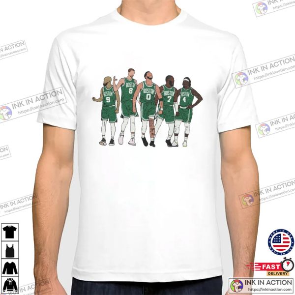 Boston Celtics Crew Basketball Tee