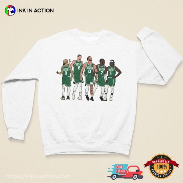 Boston Celtics Crew Basketball Tee