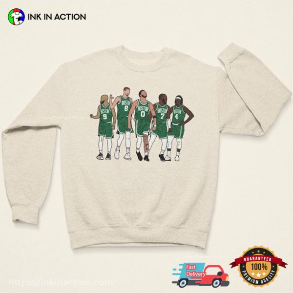 Boston Celtics Crew Basketball Tee