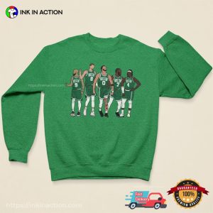 Boston Celtics Crew Basketball Tee 4