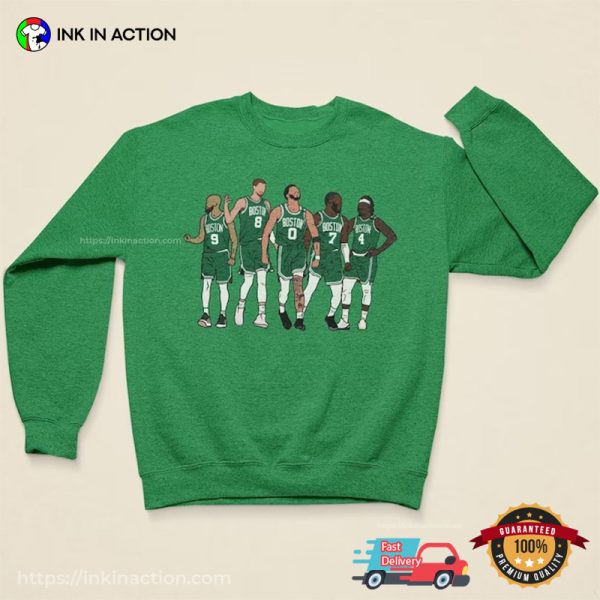 Boston Celtics Crew Basketball Tee