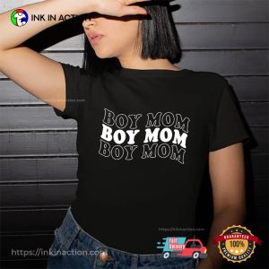 Boy Mom Lovely Mama Tee Shirt