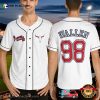 Braves Bull Skull Country Singer Morgan Baseball Jersey