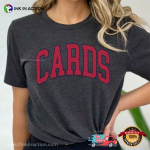 CARDS St louis cardinal baseball Comfort Colors T Shirt 3