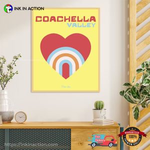 COACHELLA VALLEY Happy Heart Music Fes Poster 2