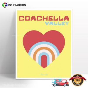 COACHELLA VALLEY Happy Heart Music Fes Poster 3