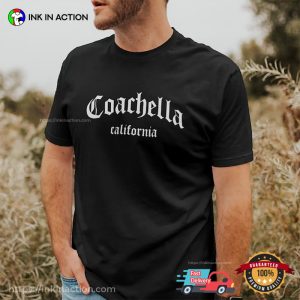 California Coachella Music Festival T-shirts