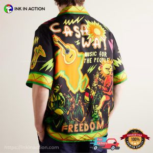 Casa Way Freedom Men’s Hawaiian Shirts