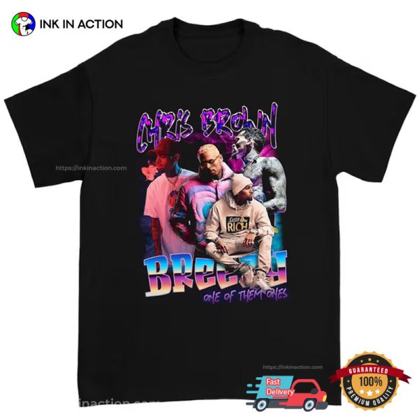Chris Brown Homage 90s Graphic Tee