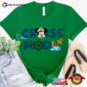Comfort Colors Cruise Mode Mickey Family Disney Trip T-Shirts