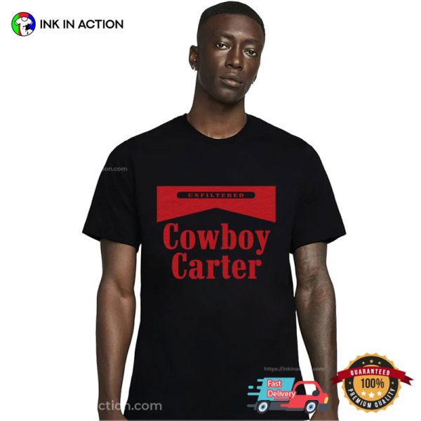 Cowboy Carter Unfiltered Beyonce Tee Shirt