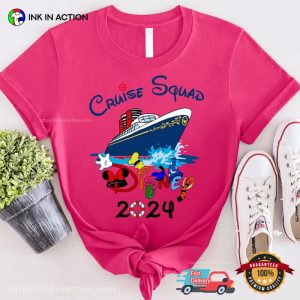 Cruise Squad 2024 disney wonder ship T Shirt 3