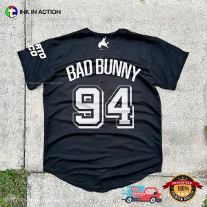 Custom Most Wanted Tour 2024 Bad Bunny Baseball Jersey, Bad Bunny Apparel