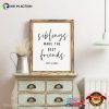 Custom Name Siblings Make Me Best Friends Family Wall Decor