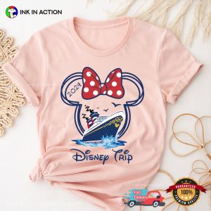 Custom disney fantasy cruise Family Vacation 2024 Comfort Colors Shirt 2