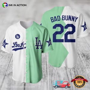Customized Los Angeles Bad Bunny Baseball Jersey