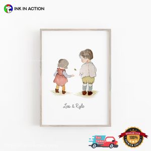 Customized Sibling Family Poster 3