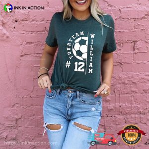 Customized Soccer Mom Game Day T-Shirt, Unique Mother S Day Gifts