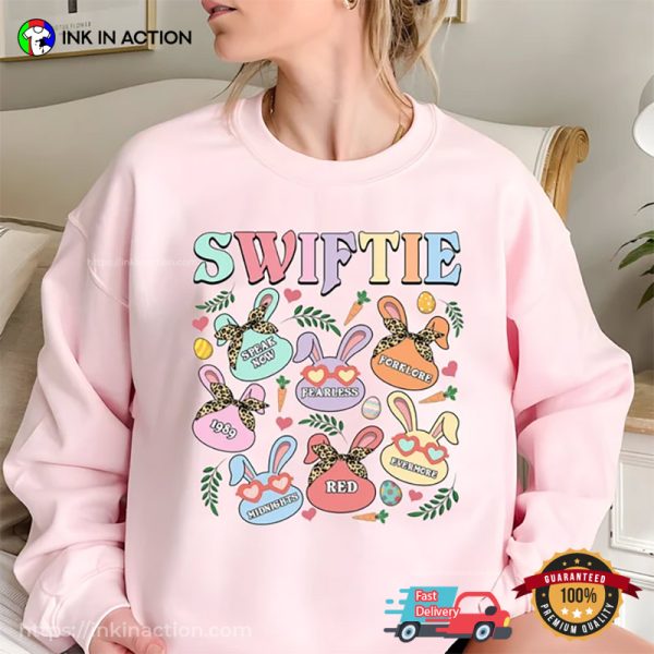 Cute Easter Bunny Albums Peep Swiftie T-shirt