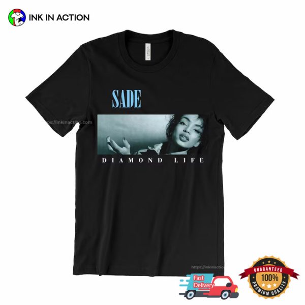 Diamond Life Sade Adu Album Cover T-Shirt