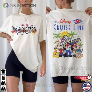Disney Cruise Line Mickey And Friends Comfort Colors T-Shirt