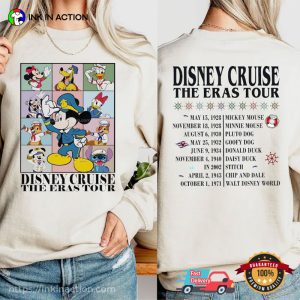 Disney Cruise The Eras Tour Disney Fantasy Cruise 2 Sided T-Shirt