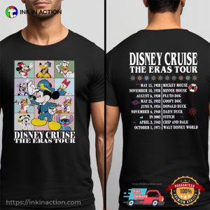 Disney Cruise The Eras Tour disney fantasy cruise 2 Sided T Shirt 2