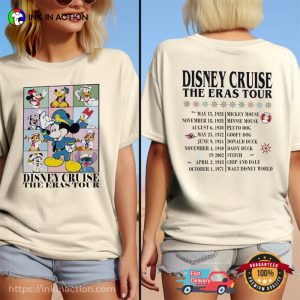 Disney Cruise The Eras Tour disney fantasy cruise 2 Sided T Shirt 3