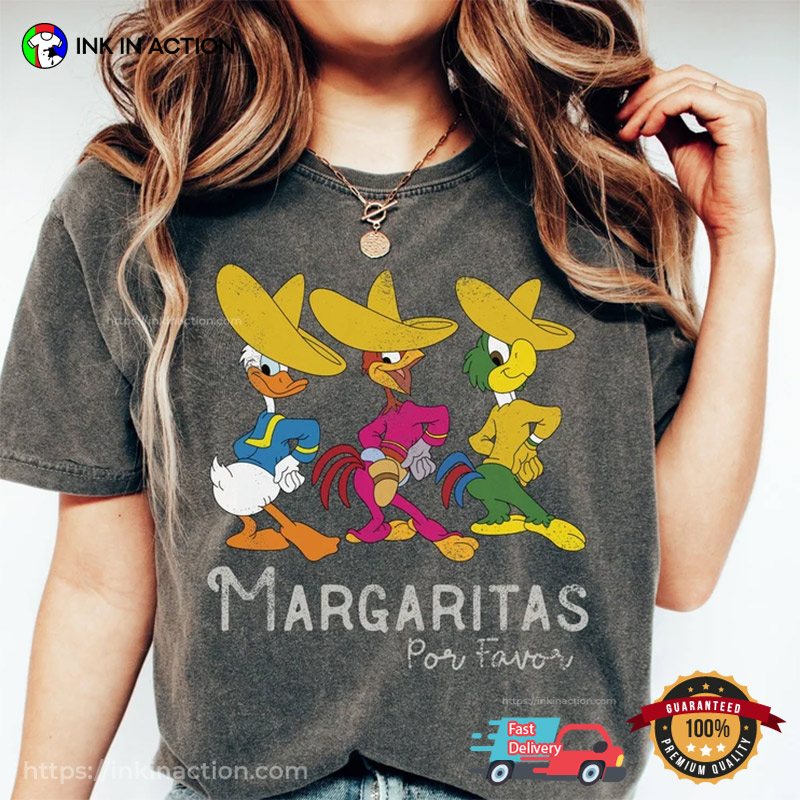 Disney Vintage Margaritas Por Favor Comfort Colors T-Shirt