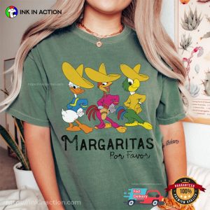 Disney Vintage Margaritas Por Favor Comfort Colors T Shirt 3