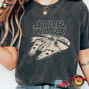 Disney star wars ships Comfort Colors Shirt 3