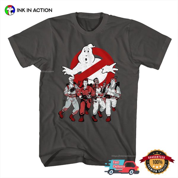 Distressed Real Ghostbusters T-Shirt