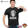Donald Trump 2024 Portrait Funny Political Tee Shirts