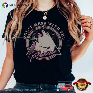 Don't Mess With The Princess Graphic funny star wars shirts