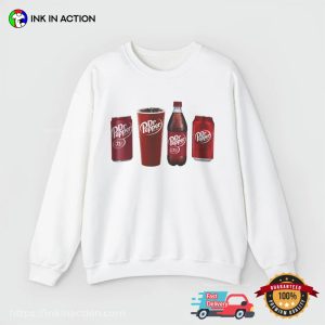 Dr Pepper Original Soft Drinks T Shirt, dr pepper merchandise 3