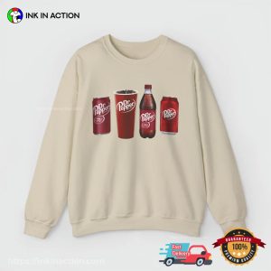 Dr Pepper Original Soft Drinks T Shirt, dr pepper merchandise 4
