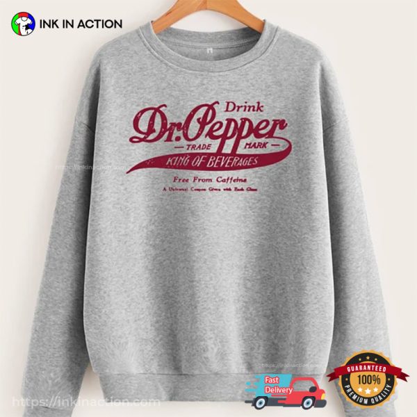 Dr Pepper King Of Beverages Retro T-Shirt