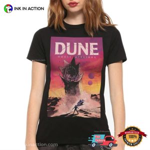 Dune House Atreides Animation Art T Shirt, dune merch