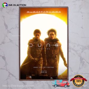 Dune Part Two Movie Poster 2024 Room Decor No.4