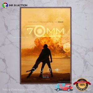 Dune Part Two Movie Poster 2024 Room Decor No.6